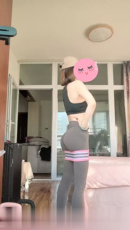 天津滨海新区韩韩美女经常健身